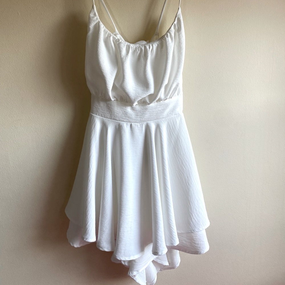 Blu Spero white romper (M)
